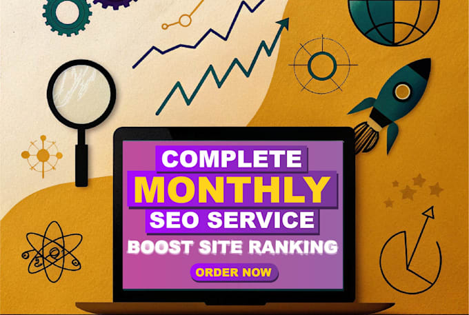 provide monthly off page SEO with high authority backlinks