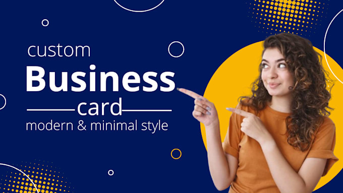 create modern and neat business card