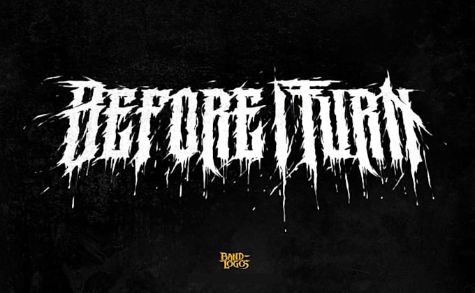 design a grindcore metal logo