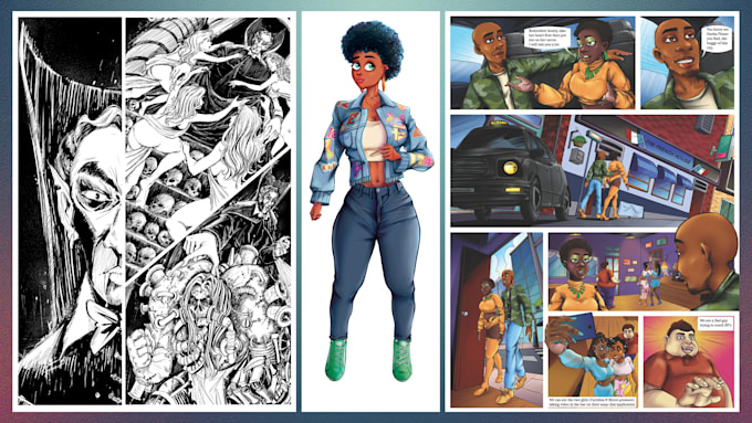 do comic book illustration comic artist graphic novel comic strip webcomic
