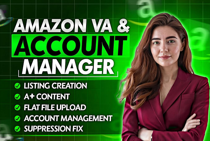 be your amazon virtual assistant and account manager fba consultant