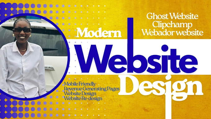 do creat responsive website, ui ux rebuild ghost website