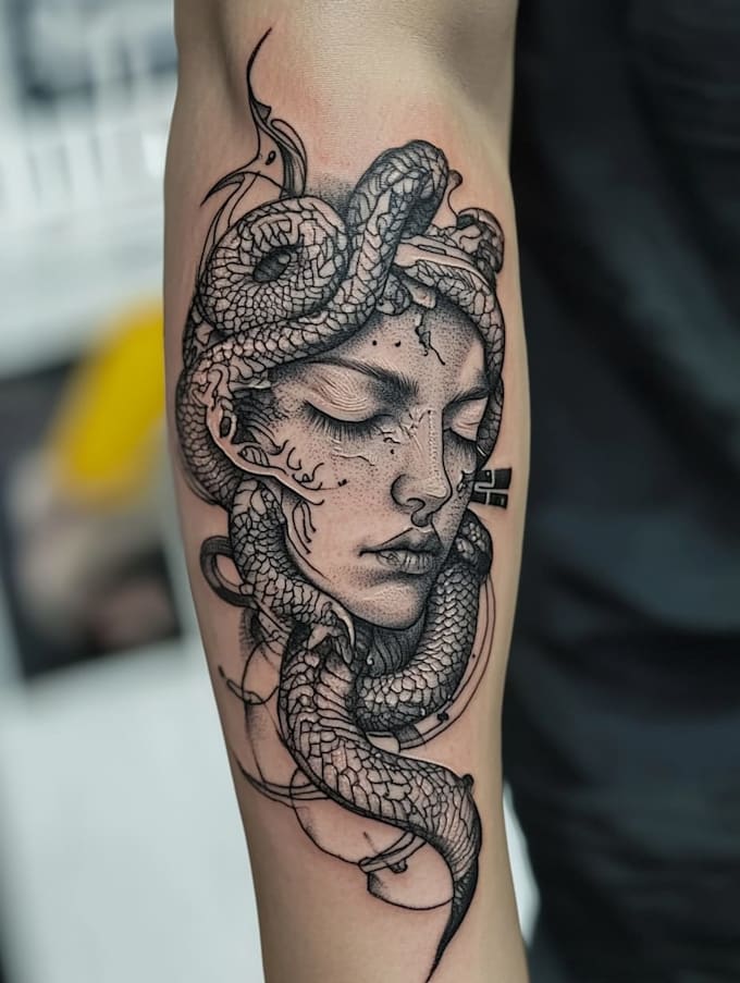 basic dotwork tattoo design for you