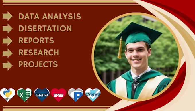 do statistical data analysis, econometrics assignments and projects using r spss