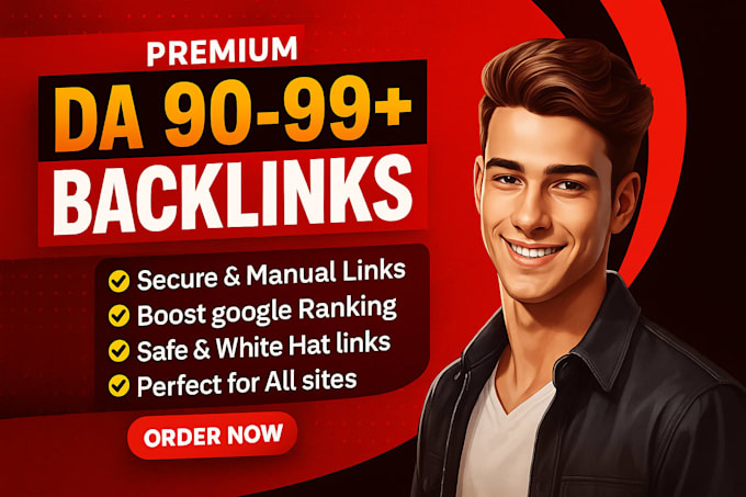 build premium da 90 plus backlinks to boost your website