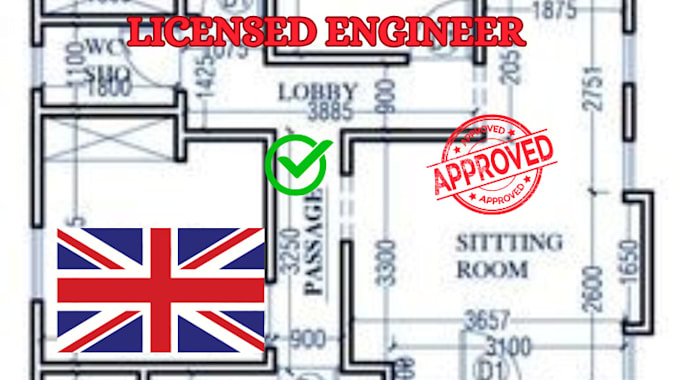 do licensed engineer mep design hvac drawing and architectural drawing for UK