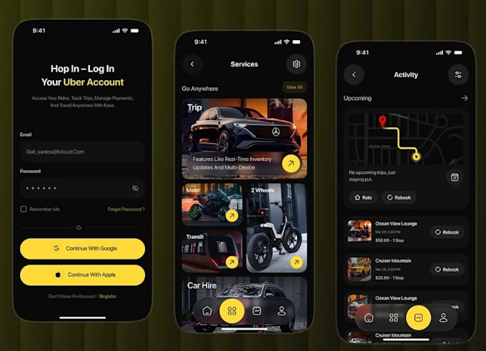 develop taxi booking app uber app taxi booking rideshare app booking app