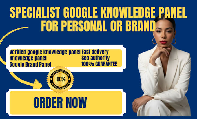 create google knowledge panel for personal  brand  verified authority setup