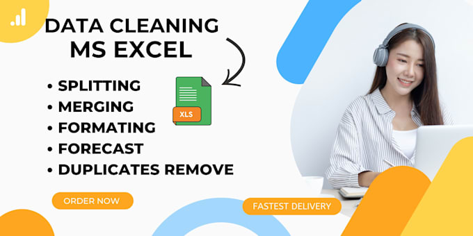 clean, format, merge, split, excel data