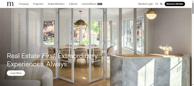 craft modern real estate website for agents brokers and realtors