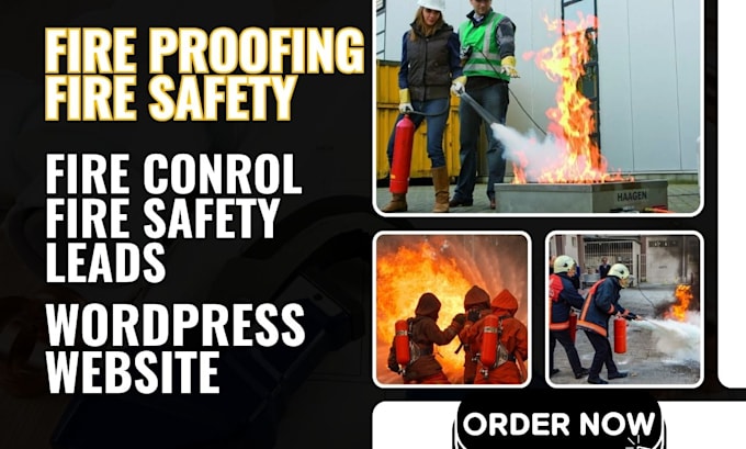 generate fireproofing, fire control, fire industrial, fire safety leads website