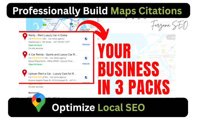 google maps citations for gmb ranking local SEO