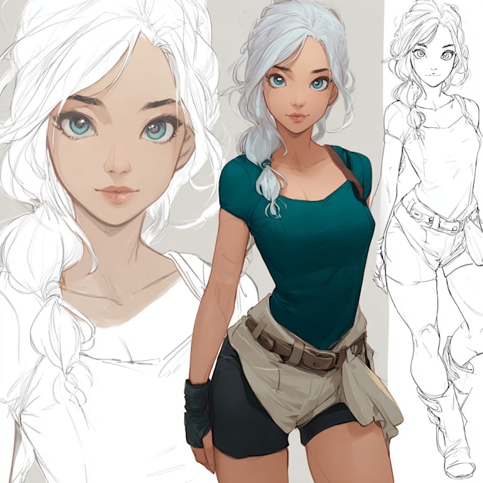 do an anime or comic character