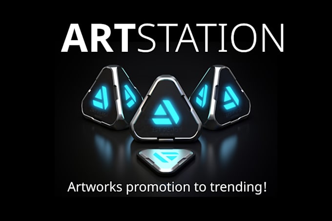 promote your project on artstation
