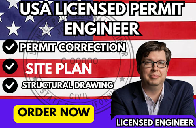 Do permit drawings with licensed pe stamp for florida texas california ...