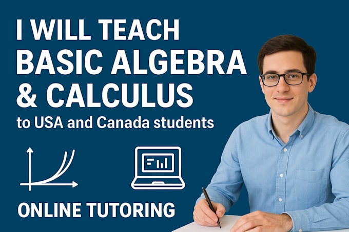 teach basic algebra calculus including USA