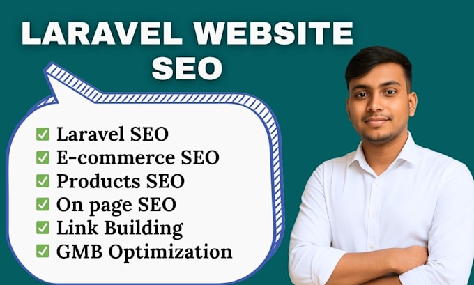do laravel website seo with products on page optimization