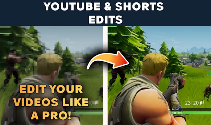 edit your youtube videos or shorts