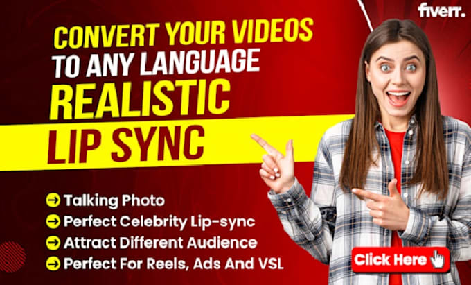 do realistic lip sync video with ai custom speech