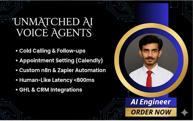 build ai voice agent and workflow automation using vapi, n8n,open claw,manus ai