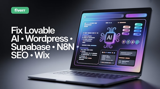 fix lovable ai website lovable wordpress lovable n8n seo loveable supabase wix
