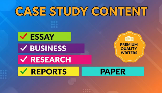 create compelling and insightful content for a case study
