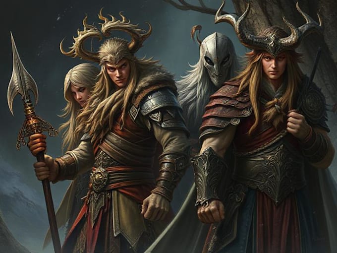 Create a custom dnd or fantasy character illustration tailored to your ...