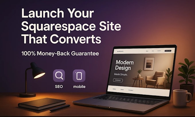 design a high converting squarespace website with sales guarantee