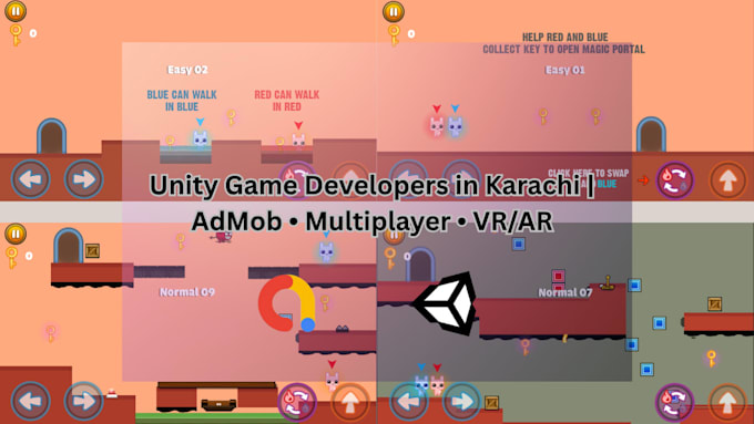 create multiplayer and cascual games on unity with admob