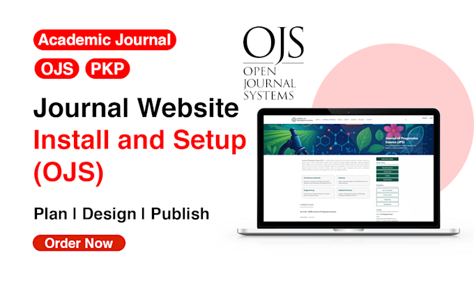 install and setup ojs for your academic journal