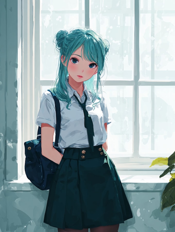 draw super cute anime