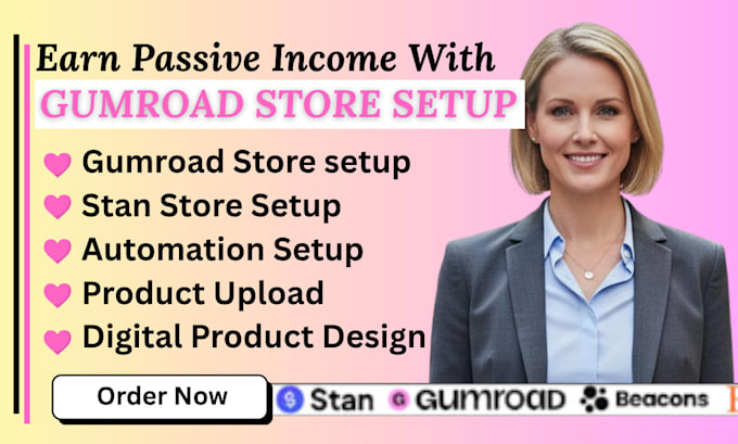 do gumroad setup, gumroad store design, etsy digital product, etsy listing
