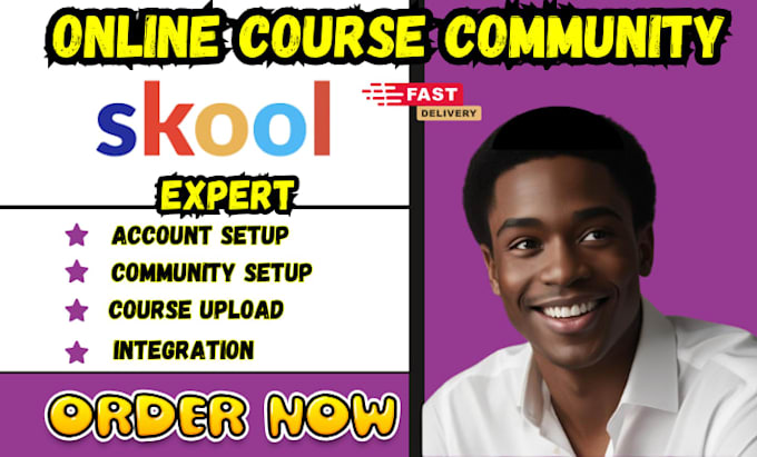 setup skool community online course skool community manager skool credit repair