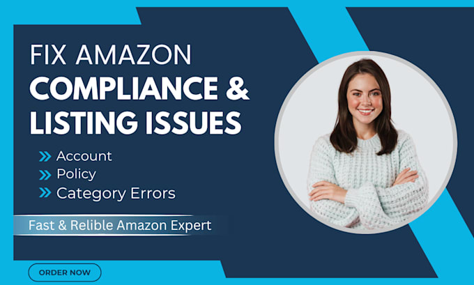 fix amazon compliance, listing and category issues