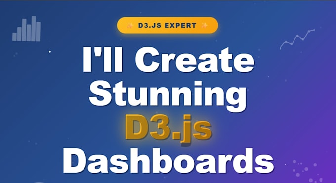 create data visualizations and dashboards using d3 js