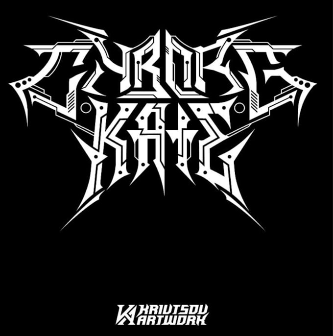 Design a brutal and aggressive thrash metal logo by Gene_nez | Fiverr