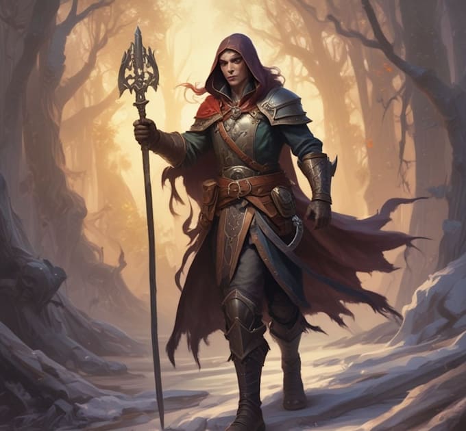 dnd character art and dnd character art