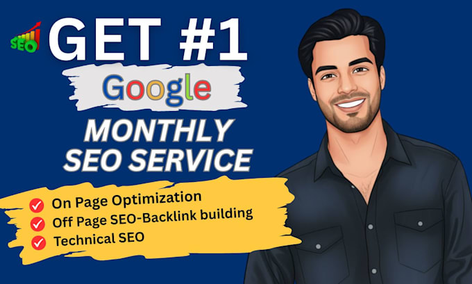 do monthly SEO with authority backlinks to boost google ranking