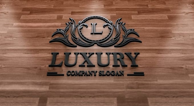 design professional different wood logo mockups