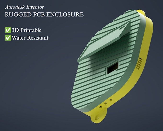 design 3d printable and sheet metal enclosures