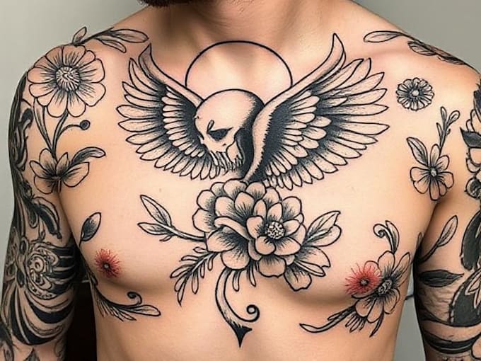 make traditional or old school tattoo designs