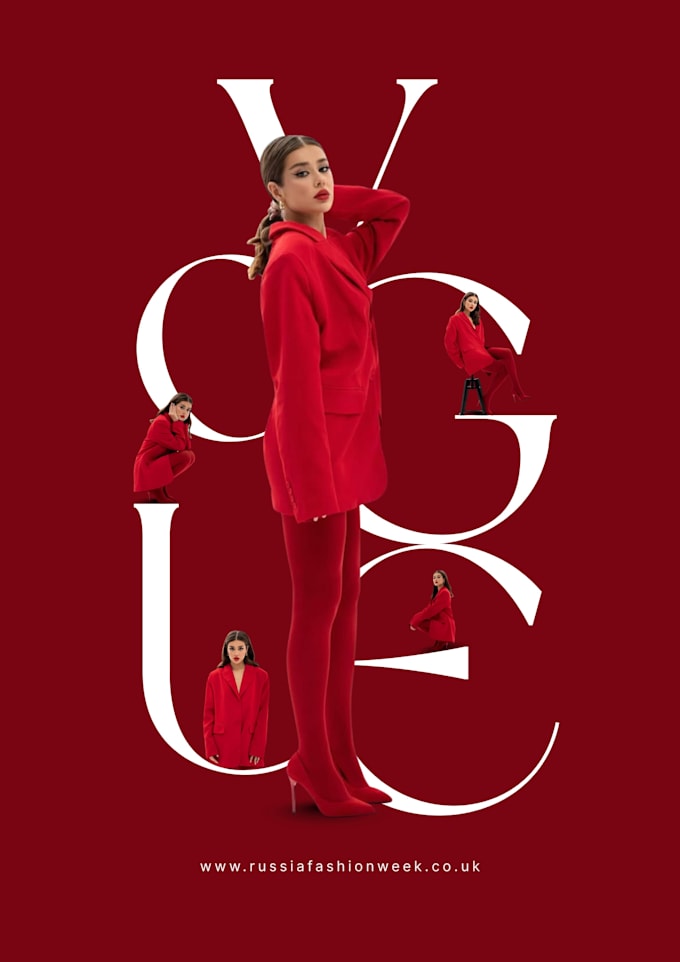 design modern poster design for you
