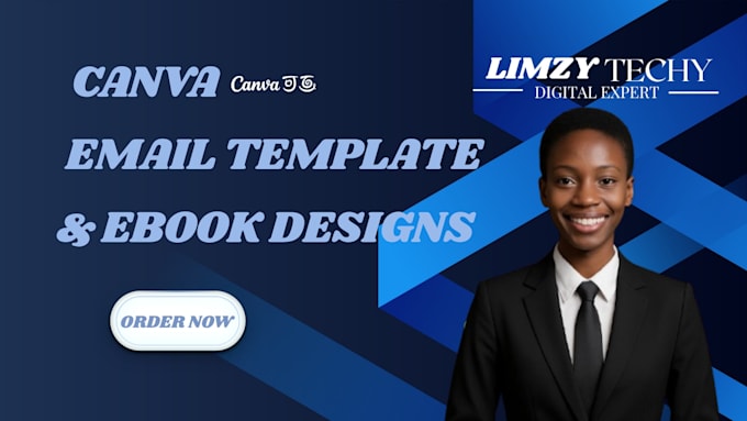 editable canva ebook, newsletter, canva template, canva email template,