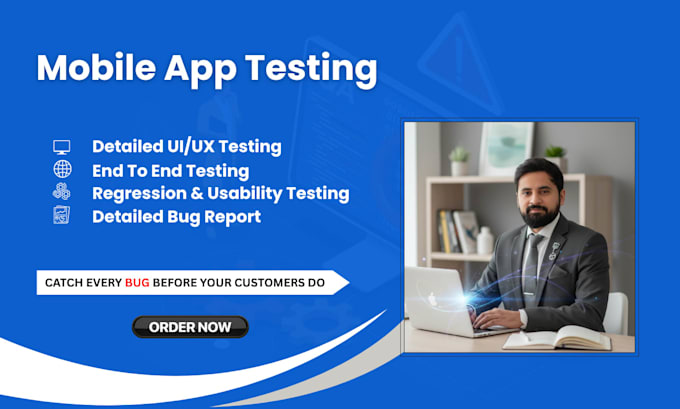 test your mobile app for bugs, usability, and performance