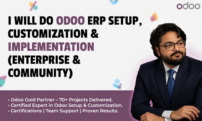 do odoo erp setup customization and implementation