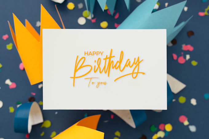 create a custom birthday song and video slideshow gift
