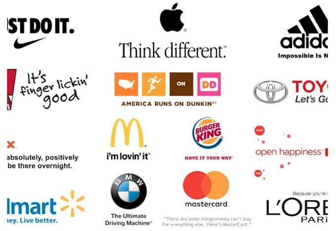 create catchy and powerful slogans or taglines for your brand