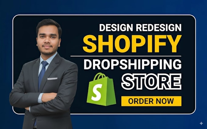 create shopify website design, shopify store design, shopify website redesign