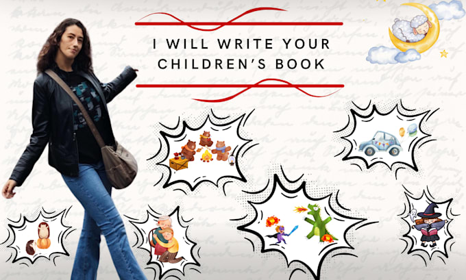 be your children book ghostwriter, children story book writer, kid moral story