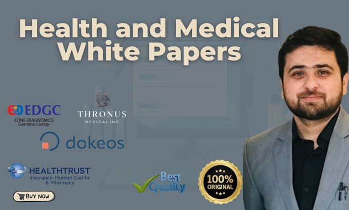 write a professional white paper or business research report
